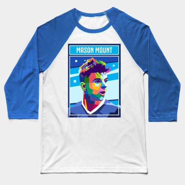 MASON MOUNT Baseball T-Shirt by erikhermawann22